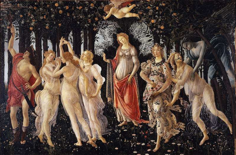 Primavera by Sandro Botticelli (1470) - Spring Art