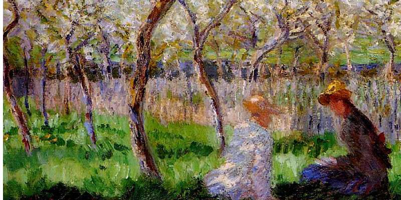 Claude Monet Spring Art
