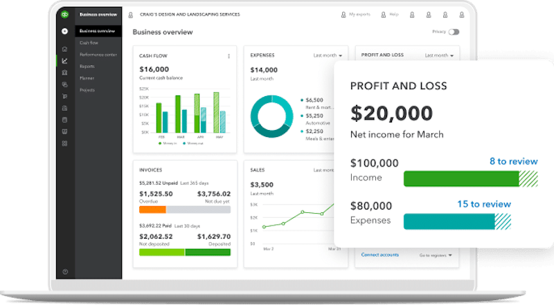 Using Quickbooks for a Business PLan for Artists