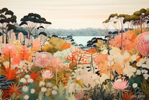 “Floral Verve: Botanic Landscape Collection” by Julie Lynch